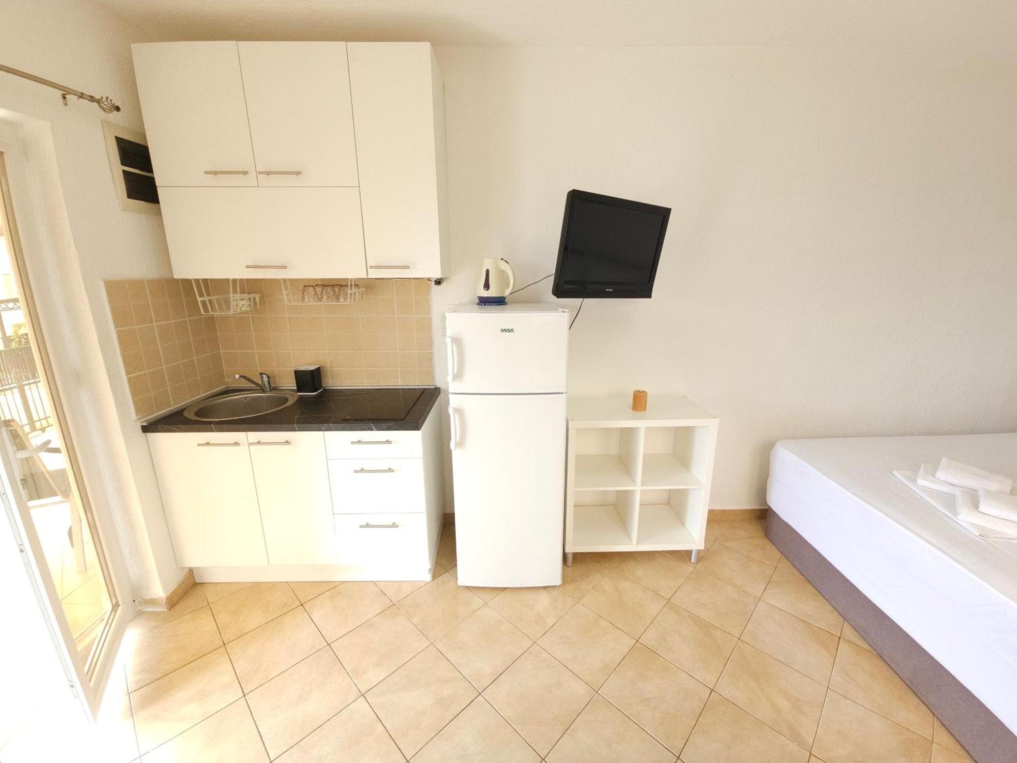 Talija Apartments Krimovica 부드바 객실 사진